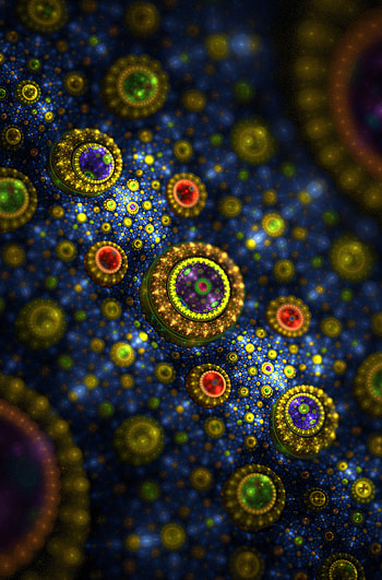 Abstract, Multicolored, Motley, Pattern, Blur, Smooth, Fractal, Ornament HD phone wallpaper