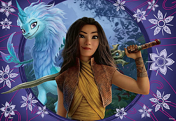 Raya and the last dragon 2021, girl, disney, movie, raya and the last dragon, animation HD wallpaper