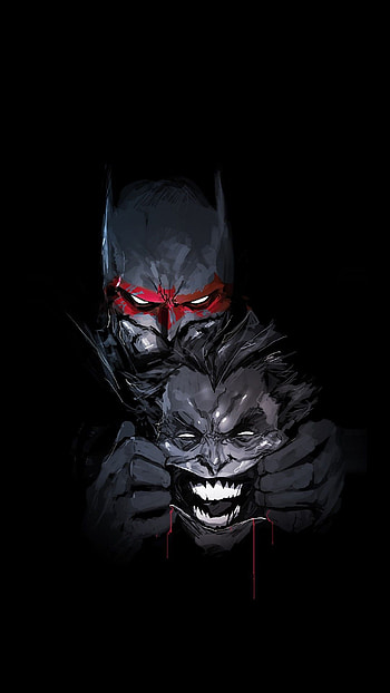 AMOLED Minimalist . AMOLED . Black, Joker Amoled HD phone wallpaper
