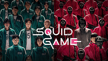 Squid Game mania, Exciting , Intense drama, Thrilling competition HD wallpaper