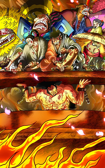 Straw Hat Inferno: One Piece , Anime, One Piece HD phone wallpaper