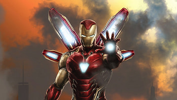 New Suit Iron Man, iron-man, superheroes, digital-art, artwork, artstation HD wallpaper