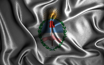 Jujuy flag, , silk wavy flags, Argentine provinces, Day of Jujuy, fabric flags, Flag of Jujuy, 3D art, Jujuy, Provinces of Argentina, Jujuy 3D flag, Argentina HD wallpaper