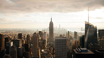 Empire State Building, Skyscraper marvel, 1440p resolution HD wallpaper