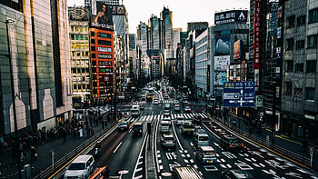 Shinjuku, Tokyo HD wallpaper