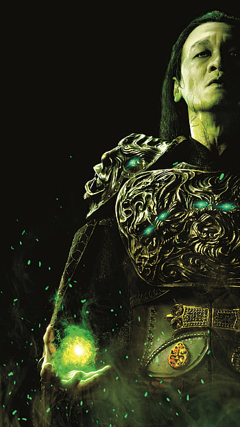 Chin Han as Shang Tsung, Mortal Kombat movie, Samsung Galaxy S6 HD phone wallpaper