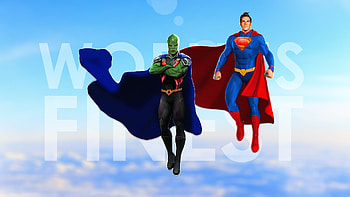 World's Finest, DC Comics, Superman, Martian Manhunter, Comic, Eternals HD wallpaper