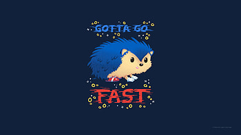 Sonic The Hedgehog Minimal Art , sonic-the-hedgehog, movies, 2020-movies, sonic HD wallpaper
