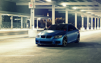 Bmw, Cars, Blue Metallic, Mat, Matt, E92, M3 Series HD wallpaper