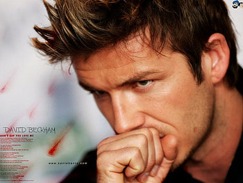 David Beckham, football star HD wallpaper
