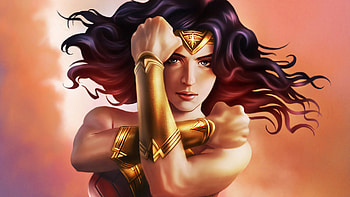 Wonder Woman DC Comic Art, wonder-woman, superheroes, artist, artwork, digital-art, deviantart HD wallpaper