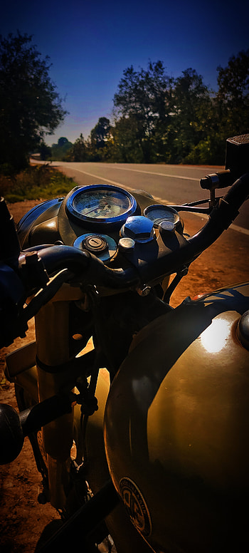 Bullet classic, motorcycle, automotive_design HD phone wallpaper
