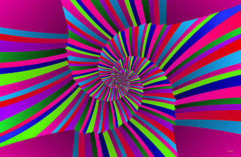 Abstract spiral, pink, stripes, spiral, abstract, ceris HD wallpaper