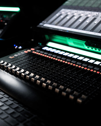 Music, Equalizer, Mixer, Sound Recording, Desk, Remote Controller HD phone wallpaper