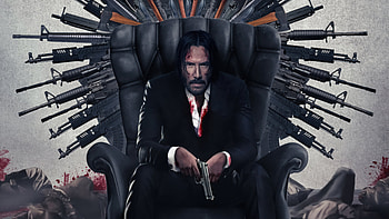 John Wick: Chapter 4 — Throne of Vengeance, movie, John Wick: Chapter 4 HD wallpaper