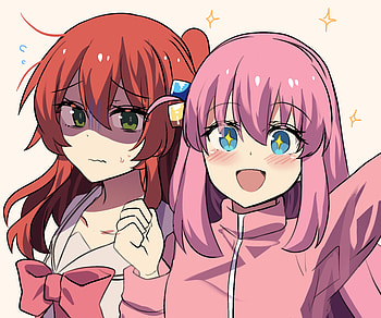 Hitori Gotou & Ikuyo Kita, Ikuyo Kita, Hitori Gotou, Anime, Bocchi the Rock! HD wallpaper