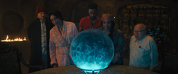 Haunted Mansion 2023, Danny DeVito, Rosario Dawson, Owen Wilson, movie, Haunted Mansion HD wallpaper