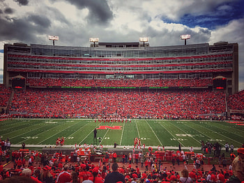 nebraska football memorial stadium HD wallpaper