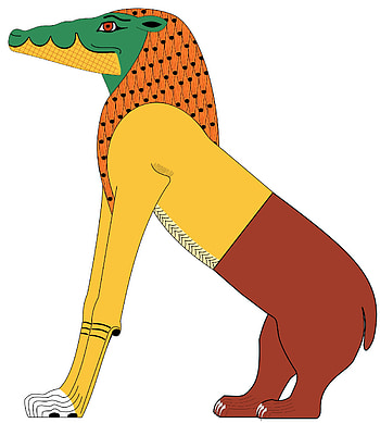 Ammit, Wikipedia, Mythology, Encyclopedia HD phone wallpaper