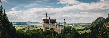 Cities, Lock, Germany, Bavaria, Neuschwanstein HD wallpaper