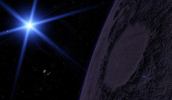 Universe, Stars, Surface, Planet HD wallpaper