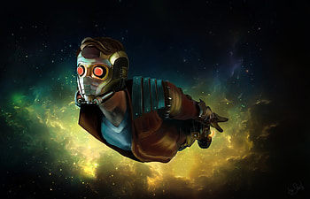 star Lord, star-lord, superheroes, artstation HD wallpaper