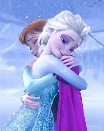 Frozen, Hugs HD phone wallpaper