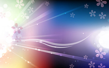 Abstract, Flowers, Beams, Rays, Lines, Glow HD wallpaper