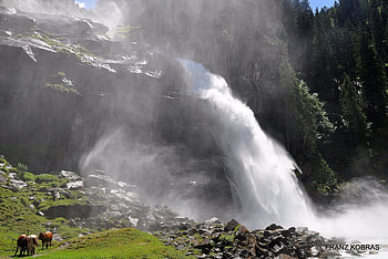 krimmler falls austria, natur, waterfalls, austria, krimml HD wallpaper