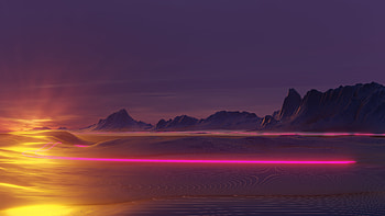 Neon Glow Outrun Synthwave , synthwave, retrowave, artist, artwork, digital-art, deviantart HD wallpaper