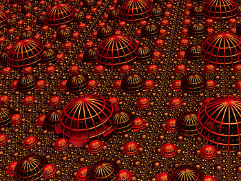 3D, Relief, Fractal, Volume HD wallpaper