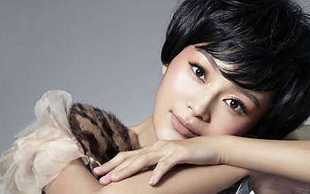 Pretty Asian, model, asian, pretty, face, oriental HD wallpaper