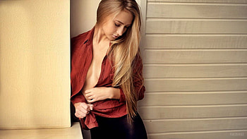 Beautiful Blonde, sweet, sexy, girl, blonde HD wallpaper
