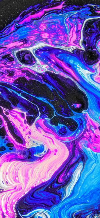 Fluid abstract., magenta, art, , abstract HD phone wallpaper