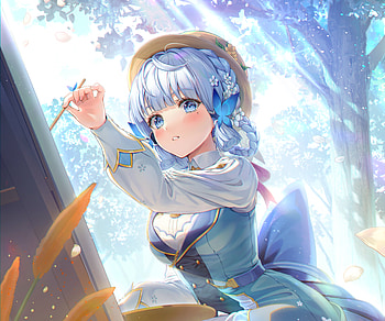 Kamisato Ayaka, Kamisato Ayaka (Genshin Impact), video game, Genshin Impact HD wallpaper
