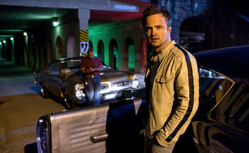 Aaron Paul, Aaron Paul grabs the wheel, Need for Speed, The New York Times HD wallpaper