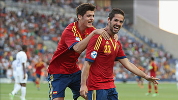 Alvaro Morata, Isco HD wallpaper