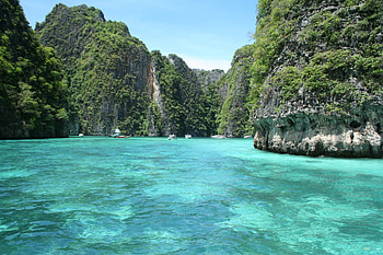 Nature, Sea, Rocks, Tropics HD wallpaper