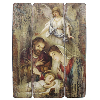 Mary and Joseph watching the Baby Jesus sleep ... something that probably happened so HD phone wallpaper