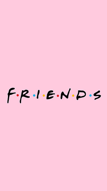 Friends , Pink background, Stylish aesthetic, backgrounds HD phone wallpaper