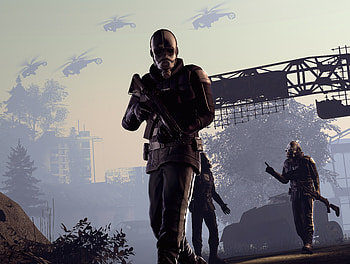 Masked, soldier, Half-Life 2, video game HD wallpaper