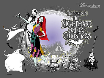 Nightmare Before Christmas, dark HD wallpaper