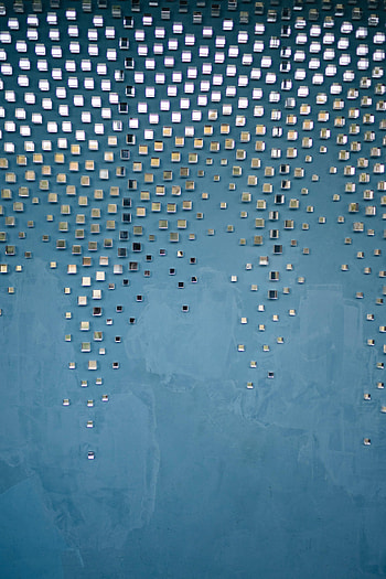 Miscellanea, Miscellaneous, Wall, Glass, Squares, Mirror HD phone wallpaper