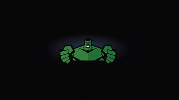 Hulk Flat Design Minimal , hulk, minimalism, minimalist, superheroes, artist, artwork, digital-art, behance HD wallpaper