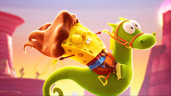 SpongeBob Schwammkopf, Cosmic adventure HD wallpaper