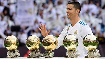 Cristiano Ronaldo "El Bicho" All 5 Ballon d& HD wallpaper