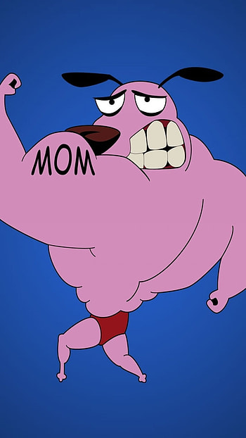 Cartoon Dog, Cowardly Dog HD phone wallpaper