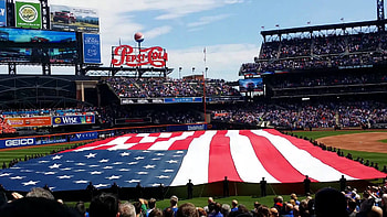 New York Mets 2015 opening day ceremony HD wallpaper