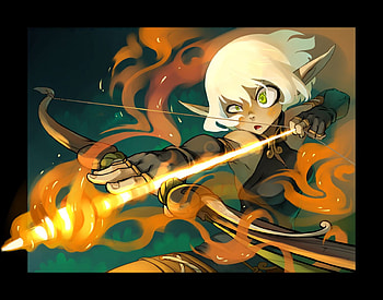 Evangelyne (Wakfu), Anime, Wakfu, The World Of Twelve HD wallpaper