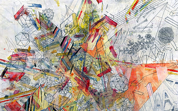 Abstract, Patterns, Multicolored, Motley, Texture, Strokes HD wallpaper